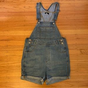 Urban Outfitters short denim overalls